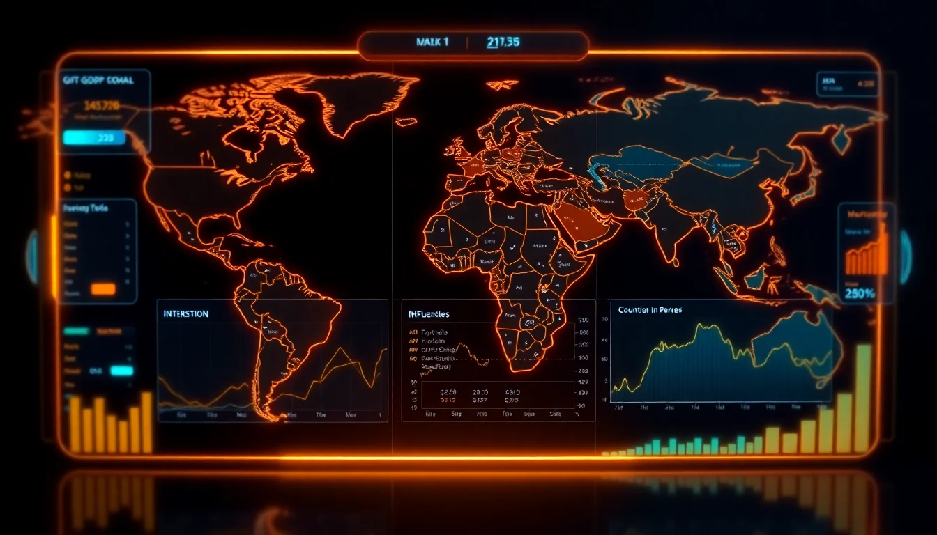 Immediate Bienestar - Rastreador de Tendencias Económicas Globales por Immediate Bienestar